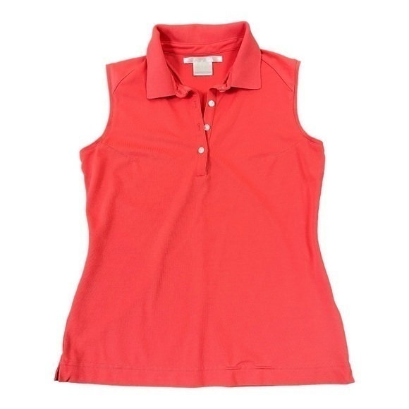 Nike Tops - NIKE Dri-Fit Sleeveless Collared Golf Sport Top Athletic Preppy Shirt XS-S